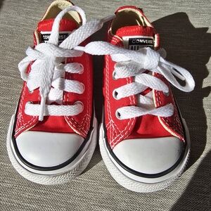 Converse Kids Red Sneakers